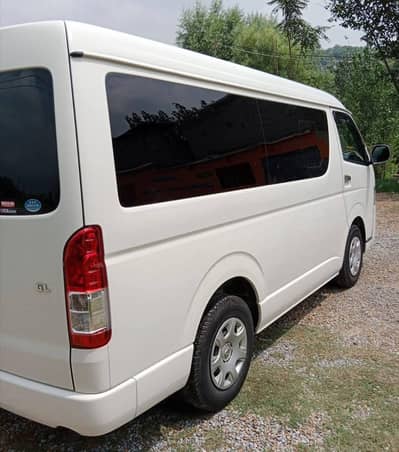 Toyota Hiace Grand Cabin available for booking tour rent