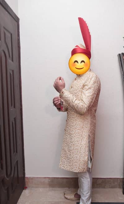 Groom Wedding Sherwani | Heavy Embroidery | Luxury Designer Sherwani |