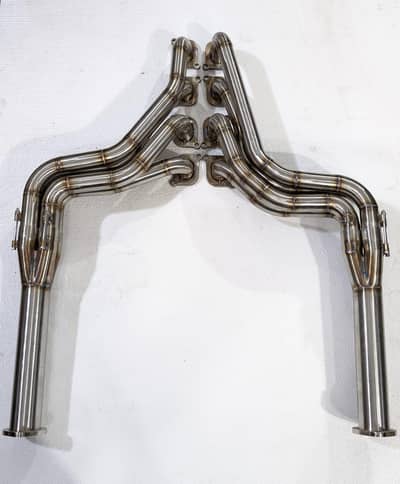 headers and exust front and down pipes