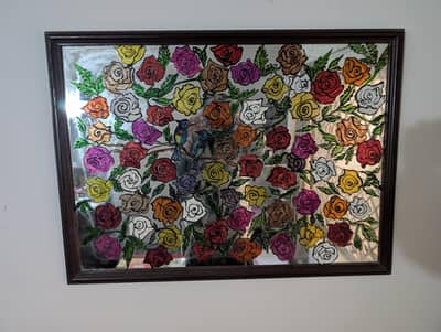 Glass paintingR