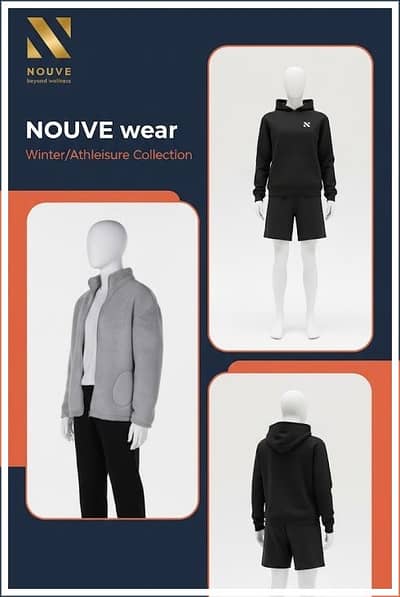 Nouve wear Jackets | Puffer Jacket | Mock-Neck Jacket | Wool Jacket