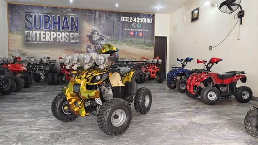 125cc Sports Shikari Jeep Atv Quad Bikes Delivery In All Pakistan