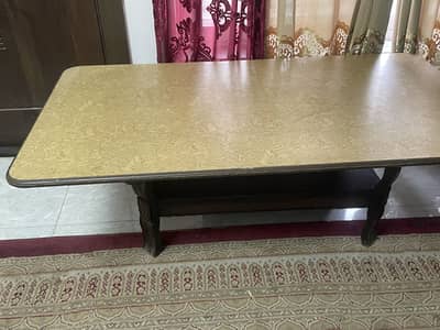 Centre table with 2 side tables