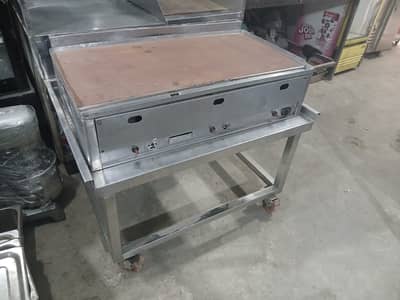 Hot Plate 3.30 Automatic with Table Zain Kitchen Eng 0315-4400147