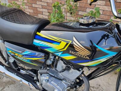 Honda cg 125 2026 model all punjab registerd al documents complete