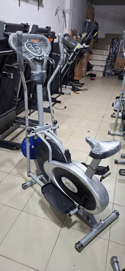 4 handle Full body Air bike Exercise Cycle| Gym Exercise