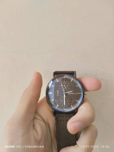 Brown Watch Brand Comely New Condition