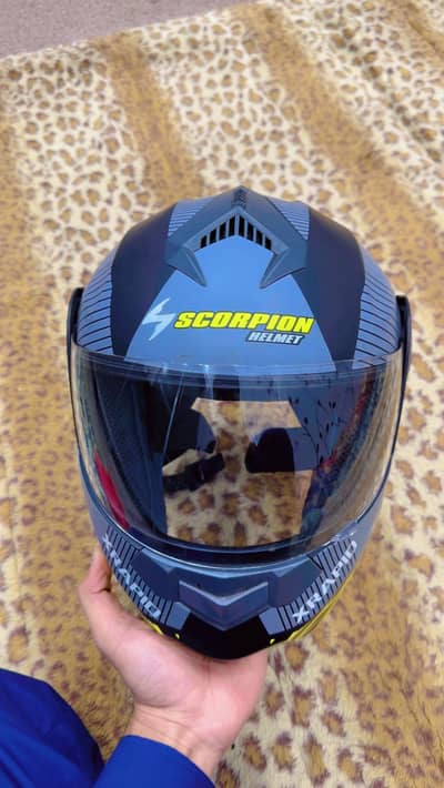 Scorpion  Helmet with Black Vizer