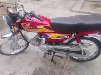 Honda CD 70 Model 2024/25 Applied for urgent for sale ,