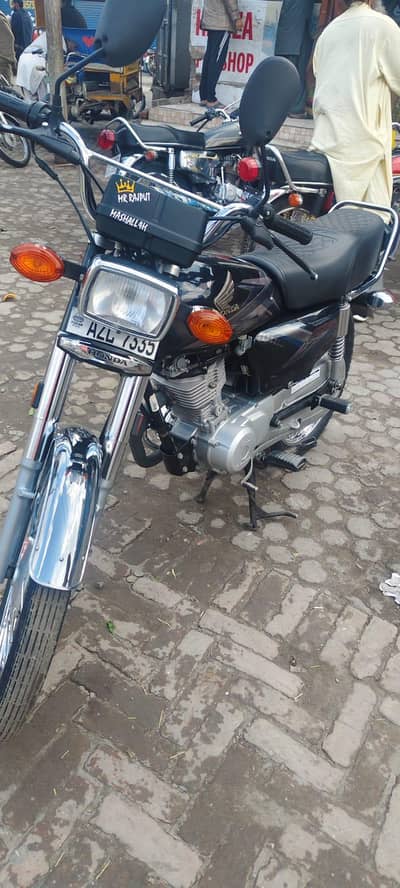 honda 125 good condition 0/0 sell argent price 210000