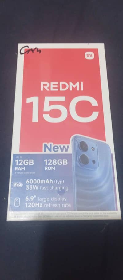 Redmi 15C 12\128