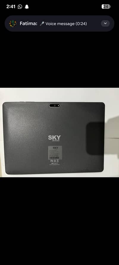 SKY tablet for sale used like a new