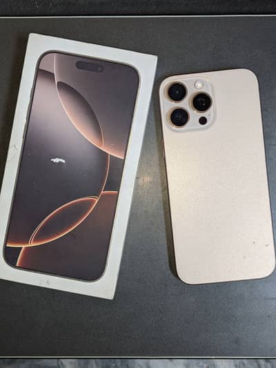 Iphone 16 pro max jv 100% only 71 cc used