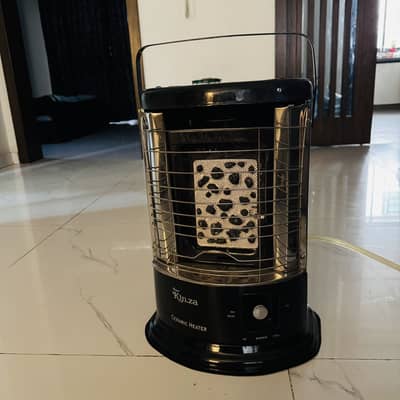 Kinza Ceramic Gass Heater Few Days use with Gass Pipe