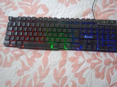 Anxin V3 Rgb Mechanical Feels Keyboard READ DESCRIPTION
