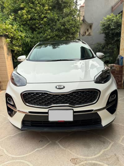 Sportage FWD 2021 Model white Colour Complete Scratchless Car