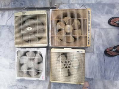 4 Exhaust Fans