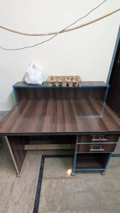 office table, computer table, Iron stand  with book rack