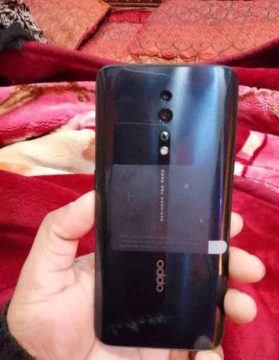 oppo Reno z with box condition 10by10 all ok  exchange possible