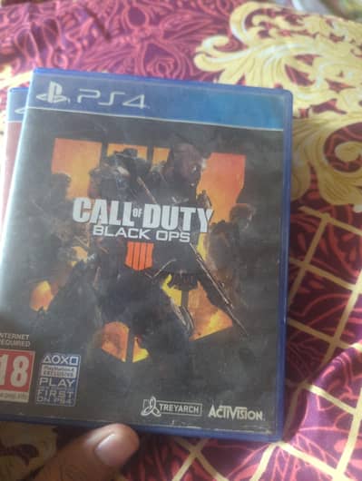 PS4 games: BO4, takken 7