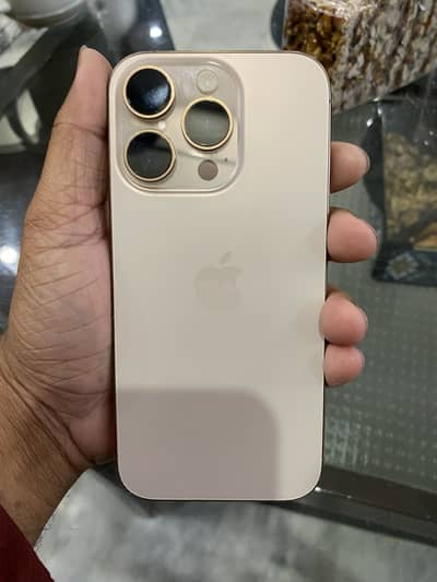 iPhone 16 Pro – 256GB (Desert Titanium) – PTA Approved