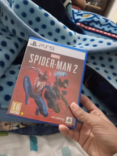 spiderman 2 ps5 sd | scratches | outstanding condition