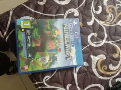 Minecraft cd for ps4