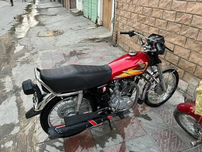 Honda Cg 125 2k21 model is up for sale. . . .