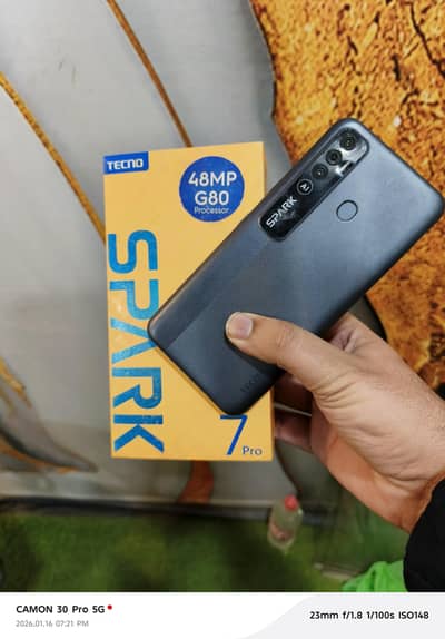 tecno spark 7pro  4/64gb
