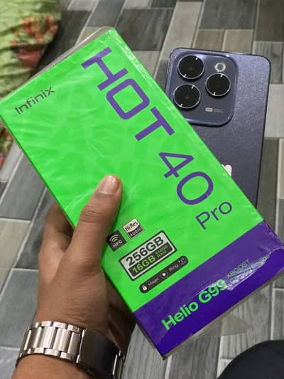 Infinix Hot 40 pro 10/10 condition