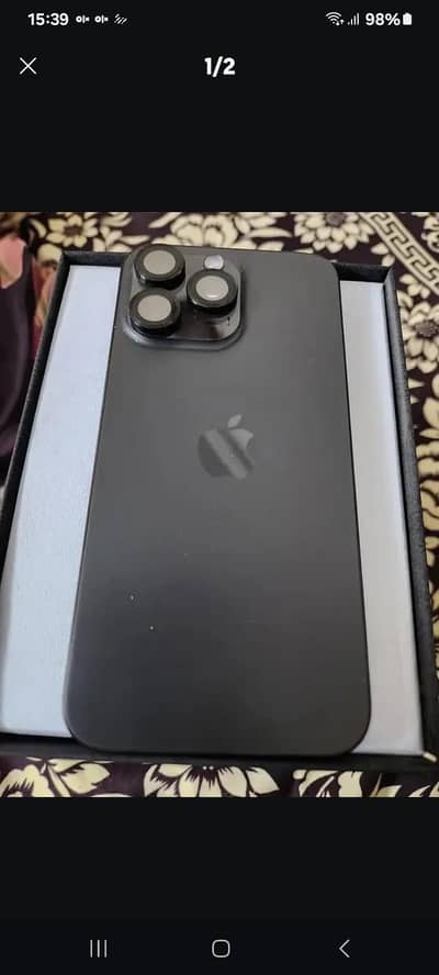 iphone 15 pro max , pta approved  , 512GB