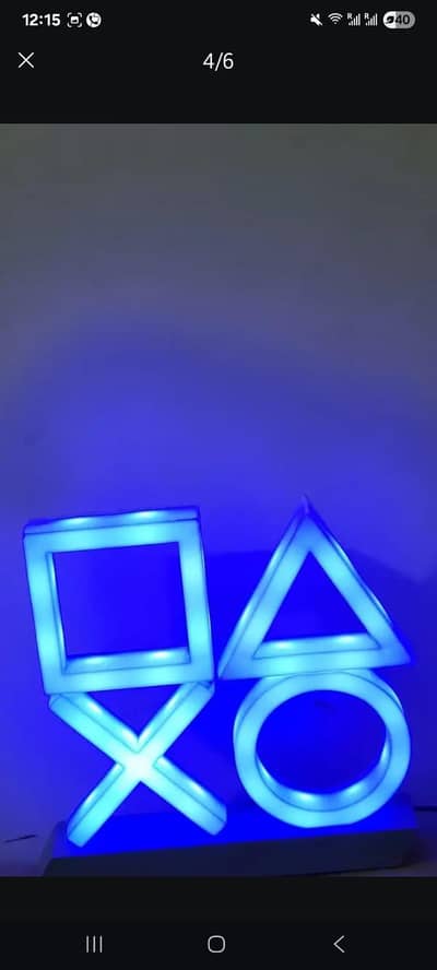 Gaming sound music reactive light