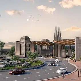 5-Marla semi devolp plot for sale