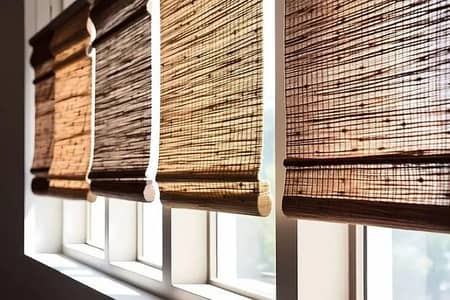 Curtains & Blinds / Blinds /Roller Blinds / Wooden Blinds