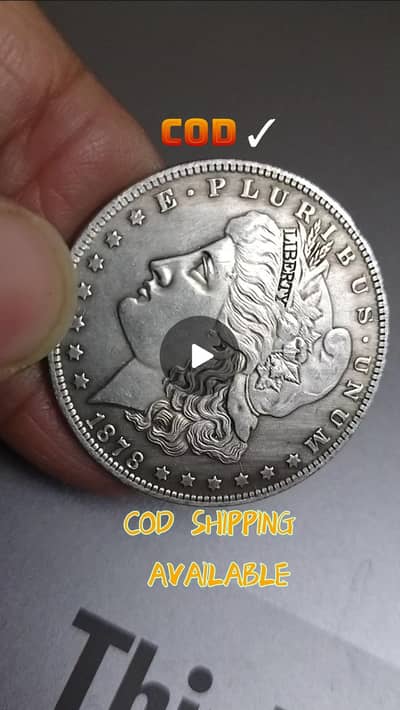 USA 1878 MORGAN DOLLAR | OLD COIN | USA RARE COIN | ANTIQ USA COIN