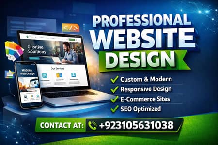 Professional Website Design Services | Modern & Mobile-Friendly