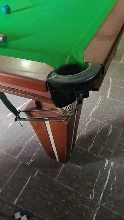home used 5*10 feet new snooker new condition