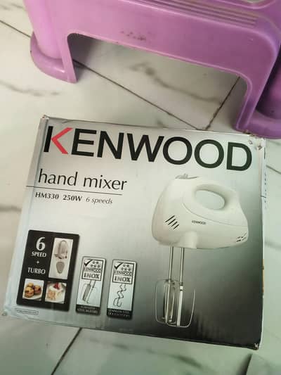 Kenwood hand mixer and dough maker