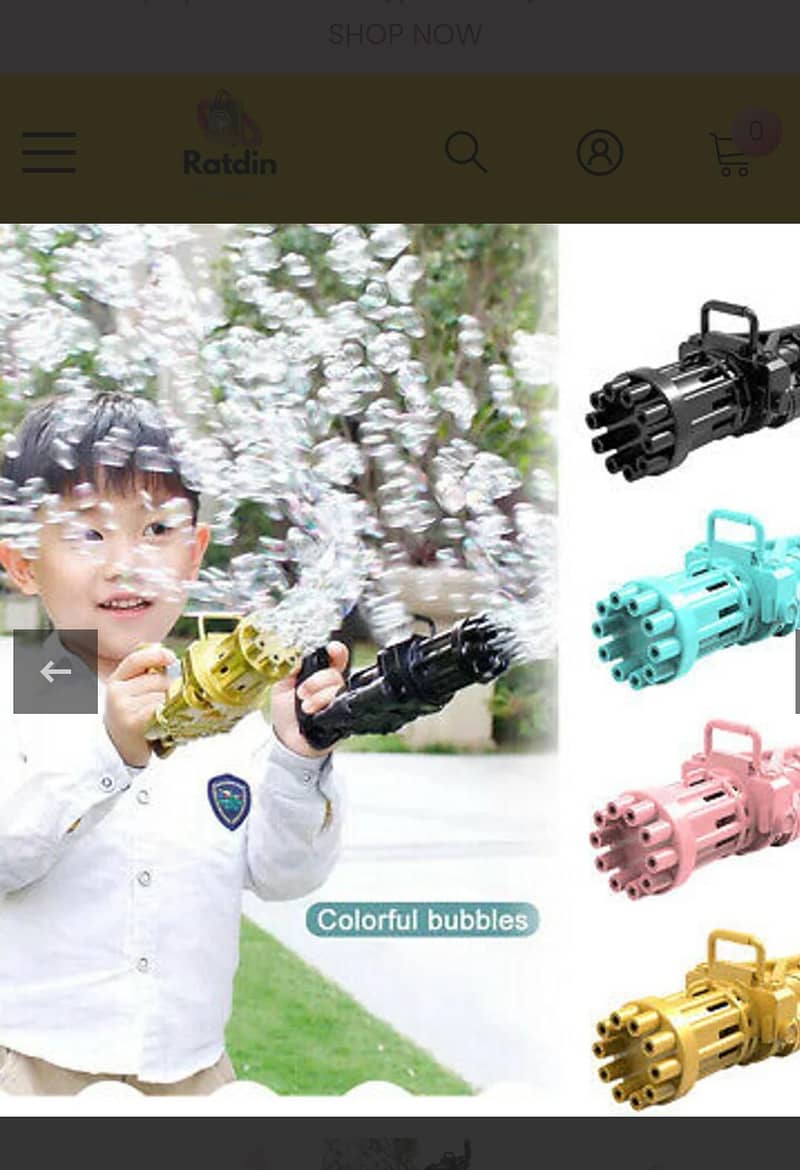 Bubble machine Gun 0
