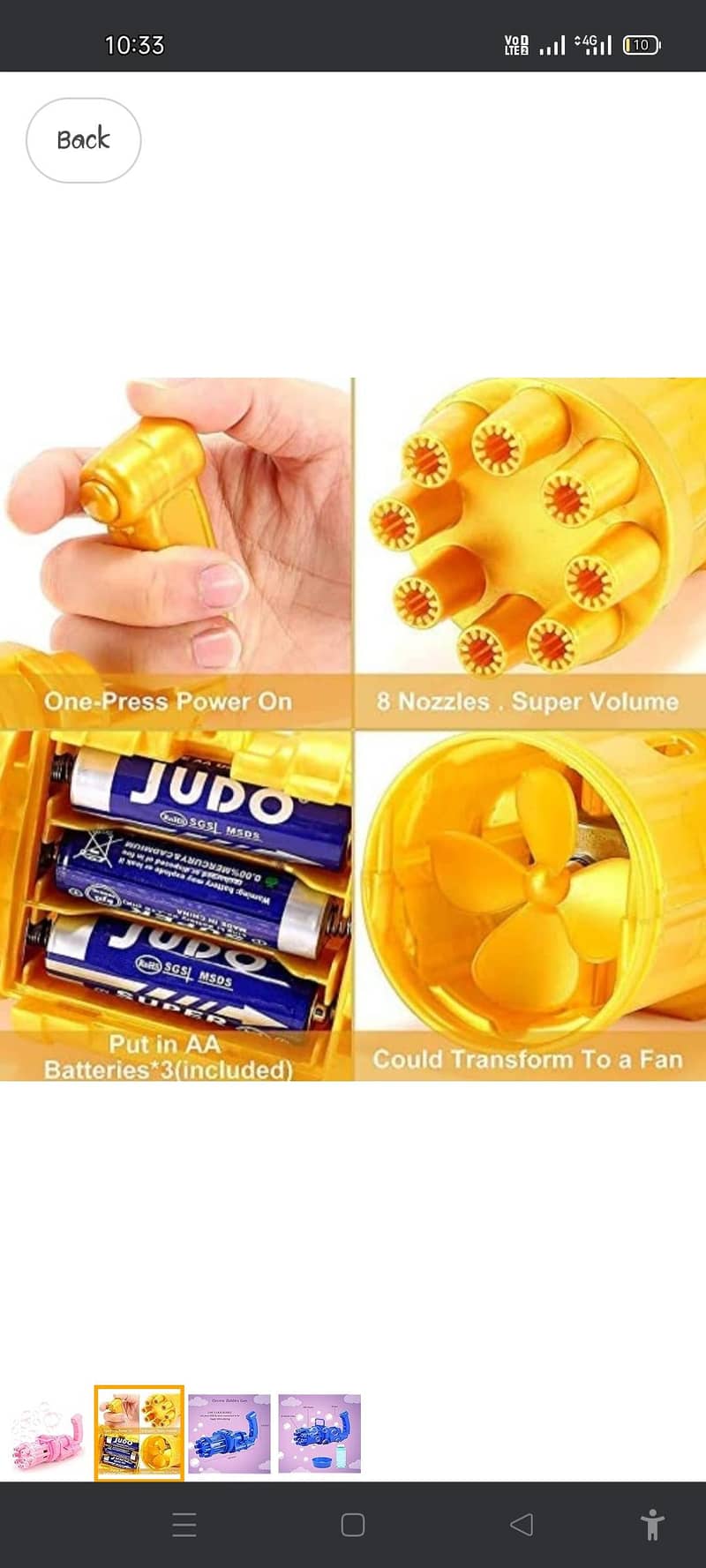 Bubble machine Gun 5