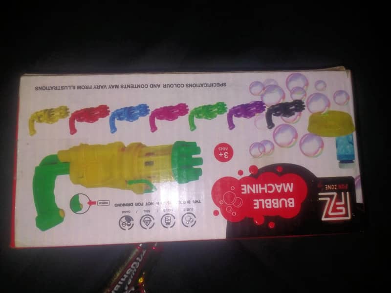 Bubble machine Gun 9