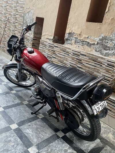 Honda cg 125 selfstart 2021/22 new sticker