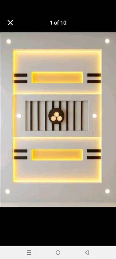 POP Ceiling/Pvc Wall Paneling Roof Ceiling/Gypsum Ceiling