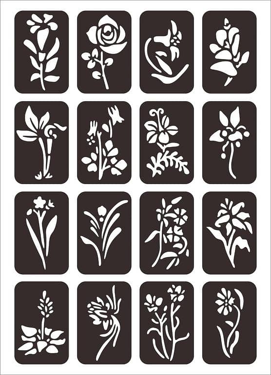 Flower Tattoos-03 | Aizal Collection by Tattoo Art Studio: Custom Tattoo Work