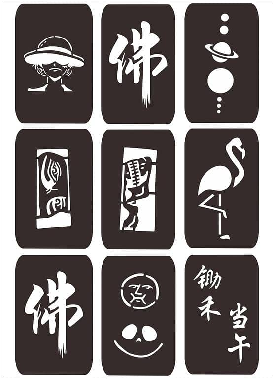 Kanji Tattoos-03 | Aizal Collection by Tattoo Art Studio