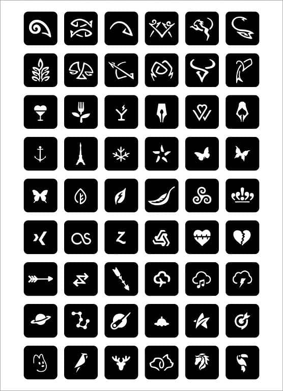 Logo Tattoos-08 | Aizal Collection | Tattoo Art Studio | Custom Tattoo Work