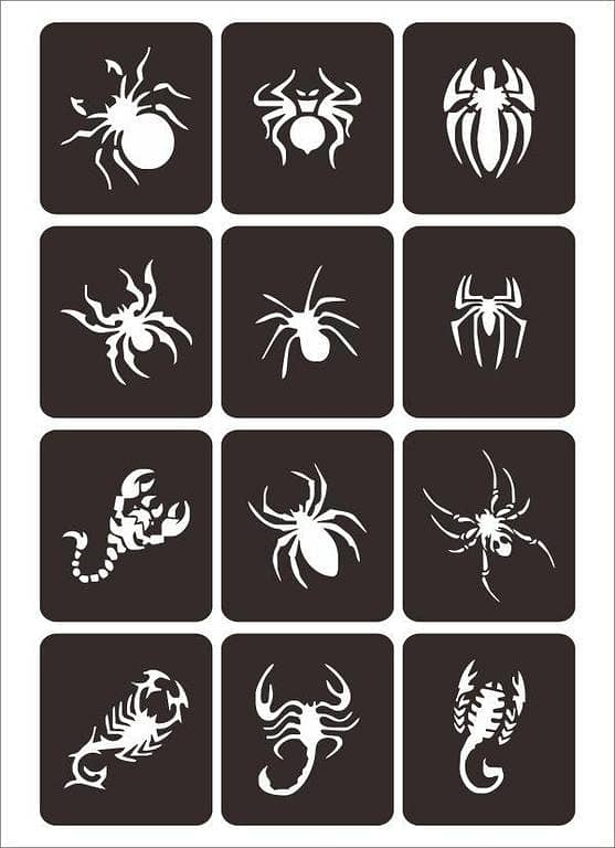 Animals Tattoo Stickers Set by Aizal Collection – Waterproof Animal Themed Tattoos for All Ages