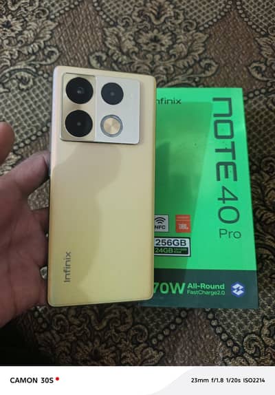 INFINIX NOTE 40 PRO 12+12/256