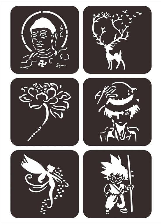 Character Tattoos-3 | Aizal Collection | Tattoo Art Studio | Custom Tattoo Work