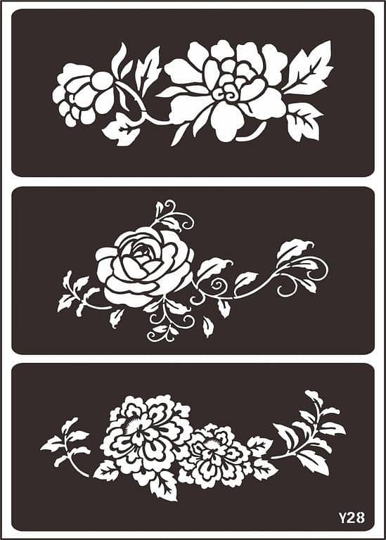 Flower Tattoos-07 | Aizal Collection | Tattoo Art Studio | Custom Tattoo Work